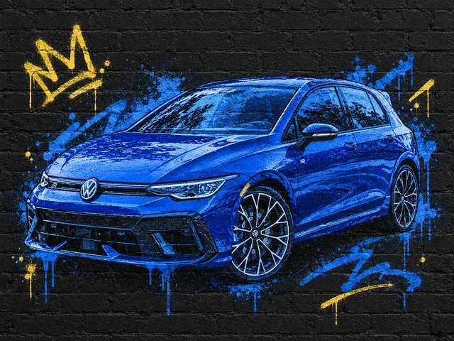 Auto im Stil Graffiti