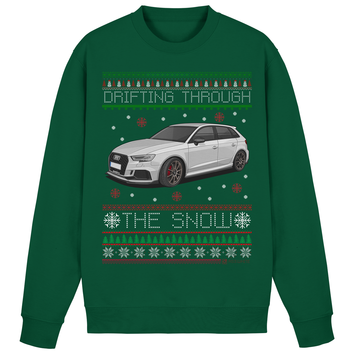 Dein Auto auf Weihnachts-Sweater