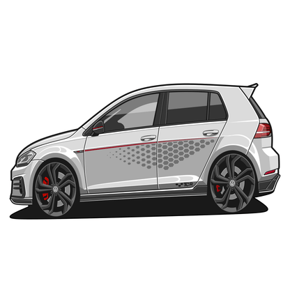 Hand-Drawn Design of your Car