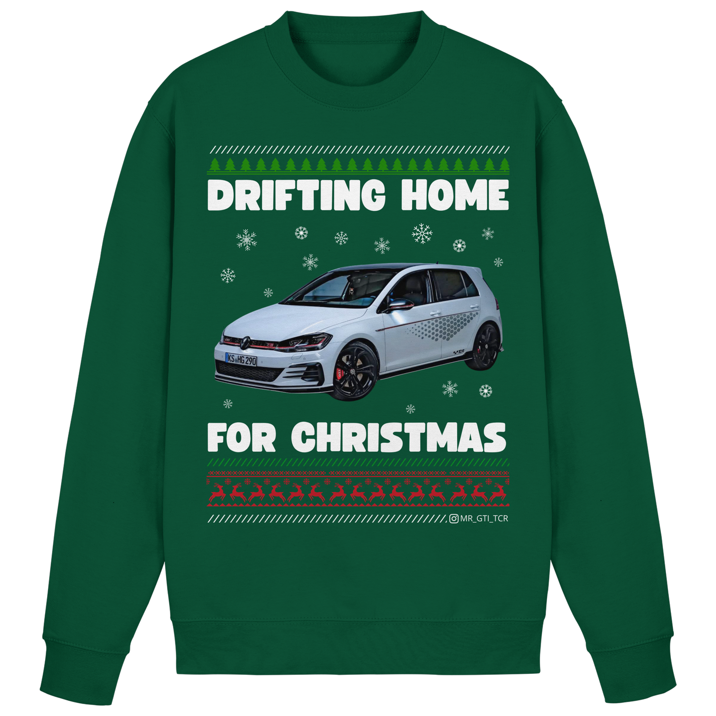 Dein Auto auf Weihnachts-Sweater