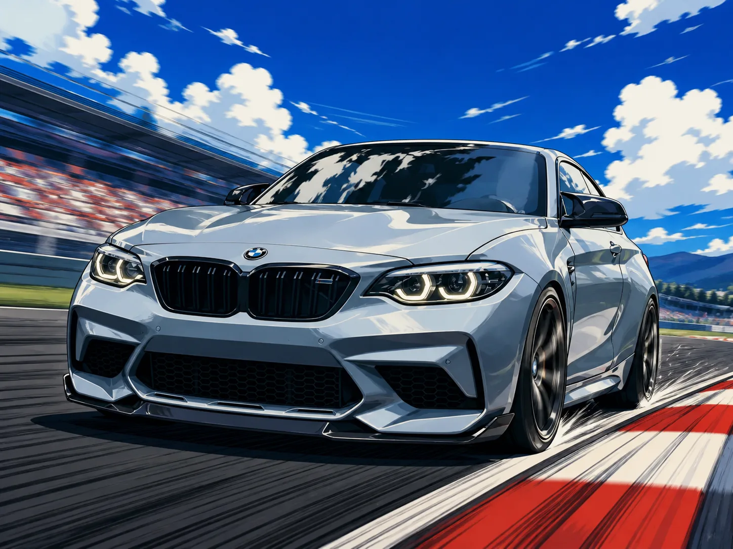 BMW M2 · Ideallinie