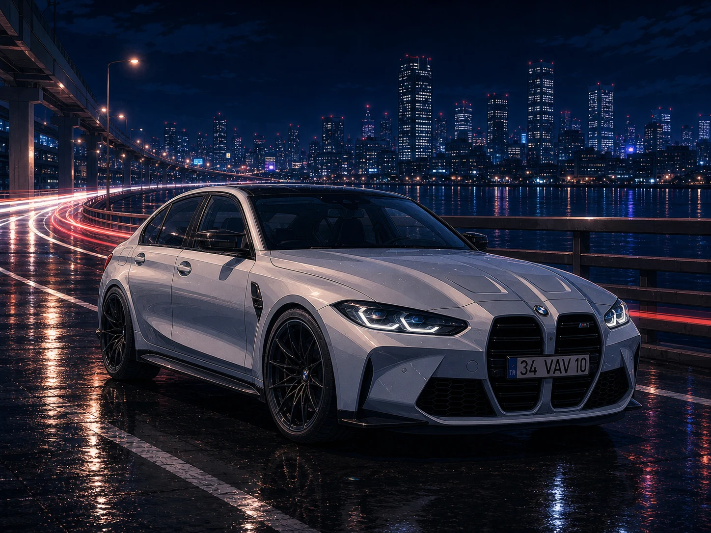 BMW M3 · Tokyo-Nacht (Anime)