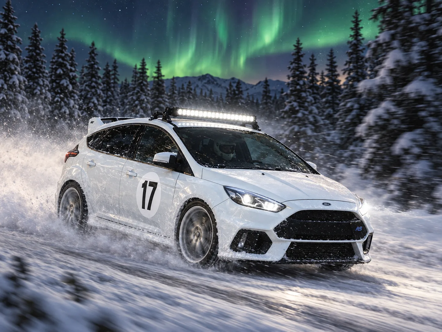 Winter-Rallye · Ford Focus RS