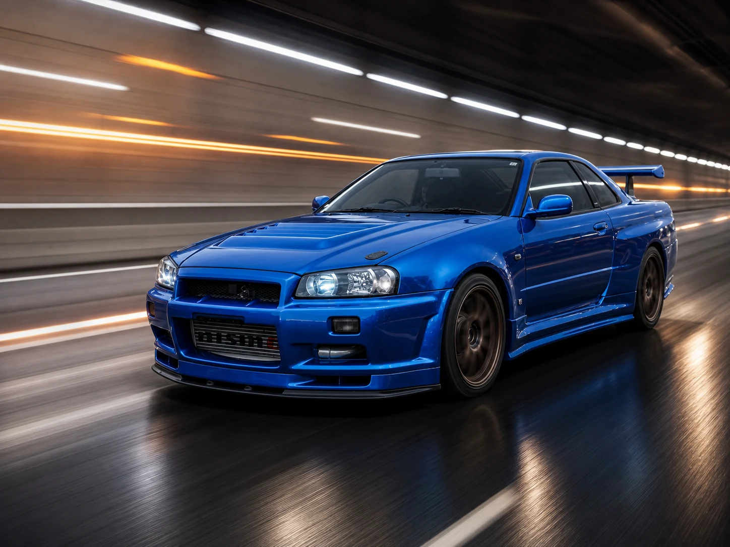 Nissan GT-R · Tunnel-Speed