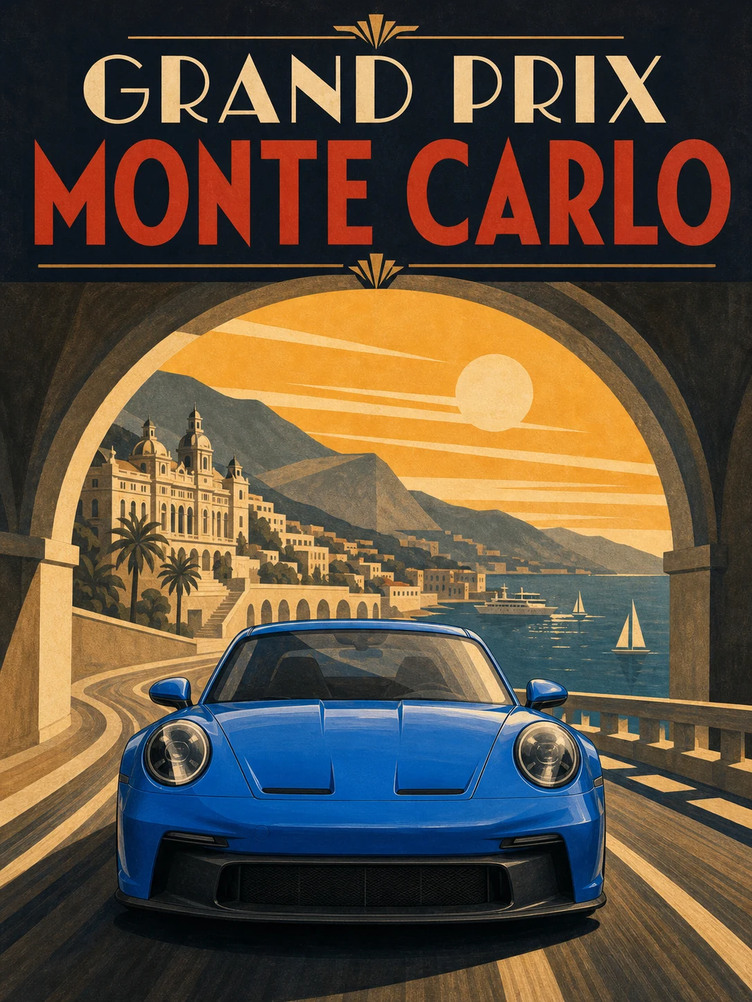 Porsche 911 · Art-Deco-Racing