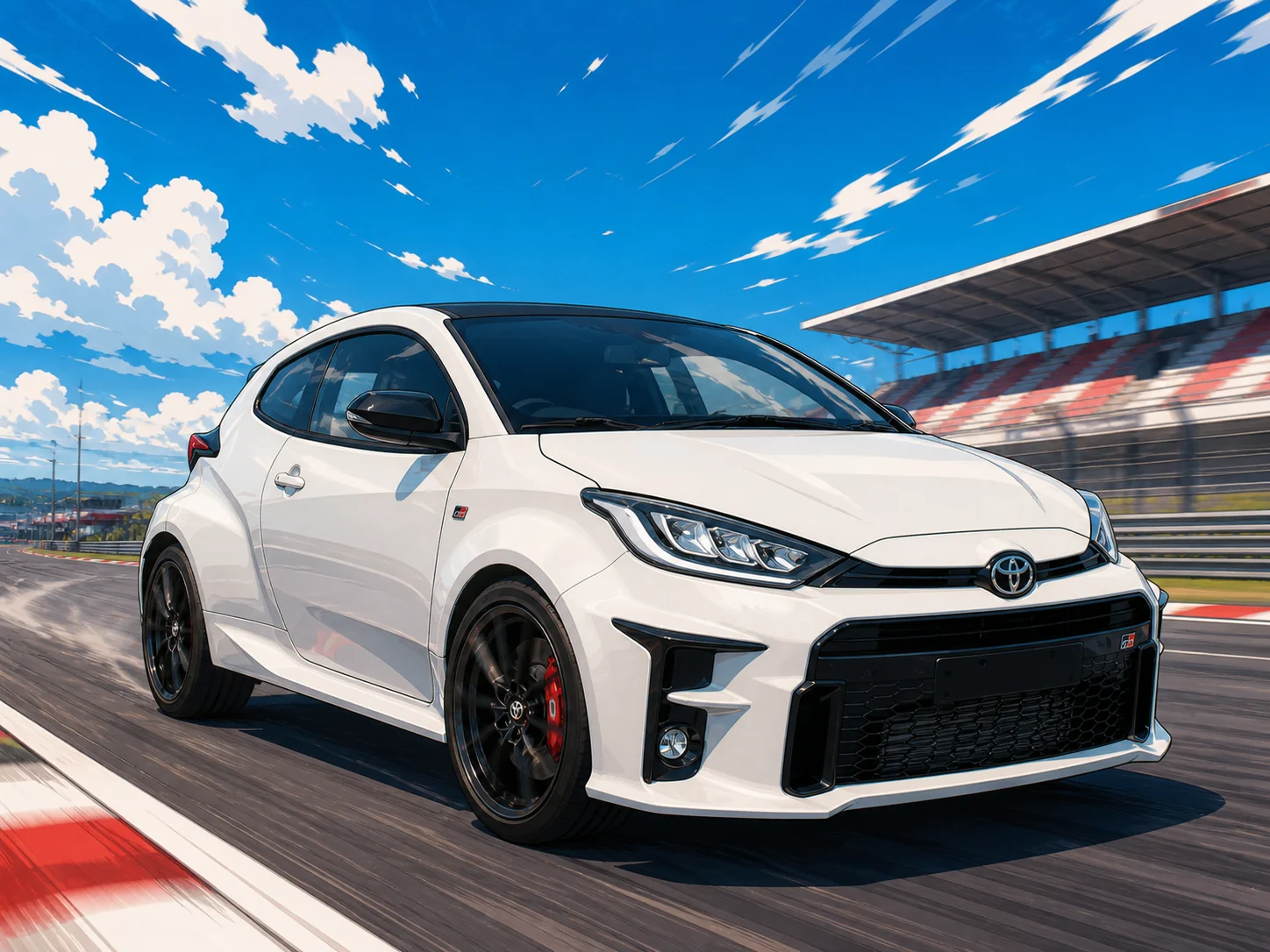 Toyota GR Yaris · Ideallinie