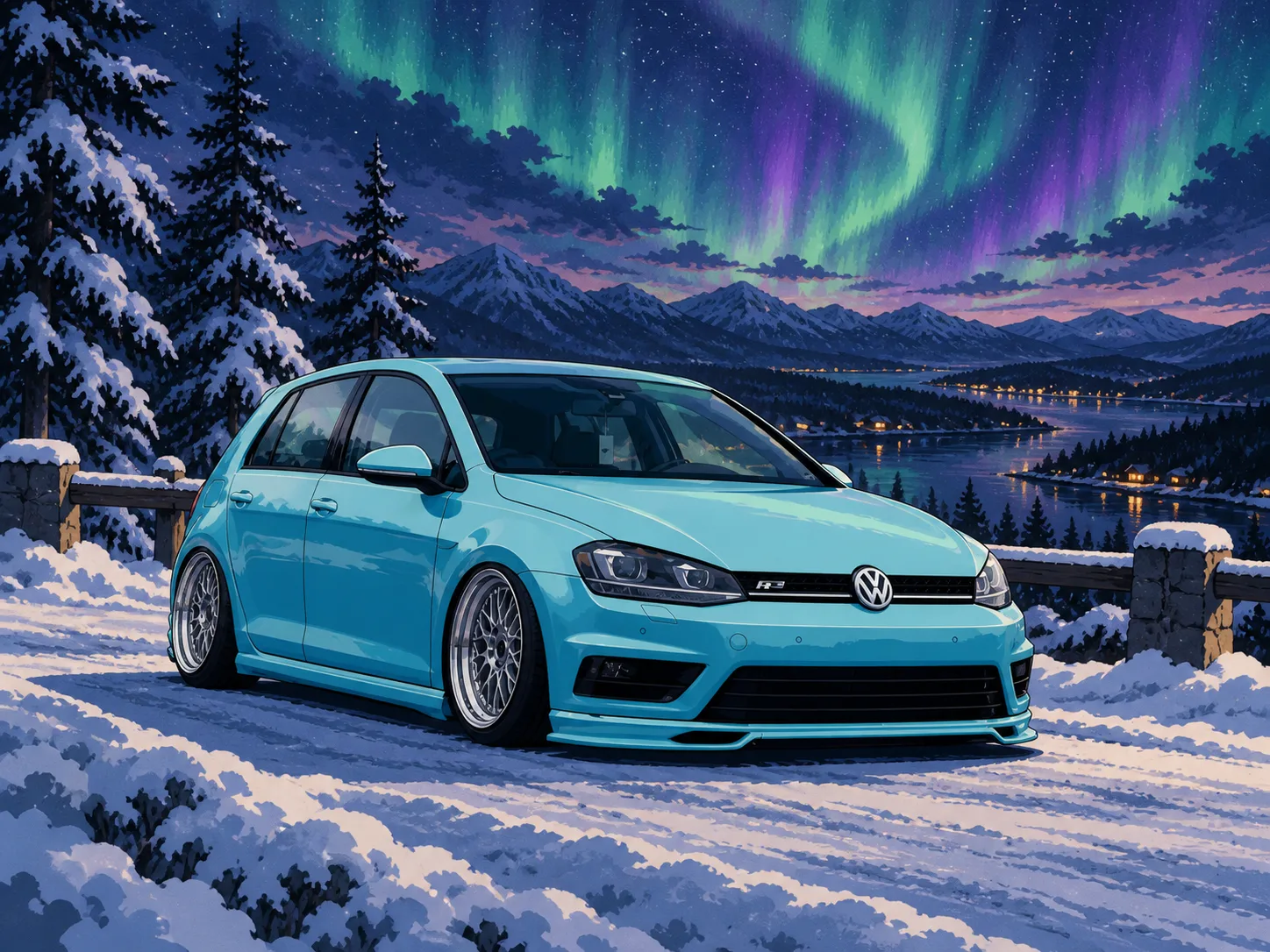 Polarnacht · VW Golf R