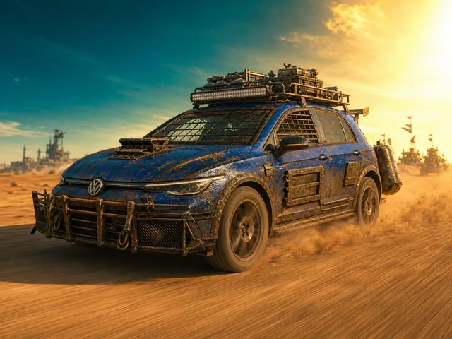 Auto im Stil Mad Max