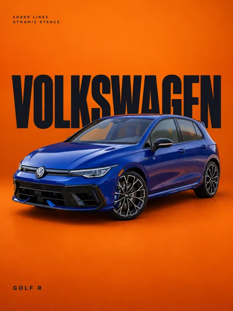 Auto im Stil Studio Kontrast